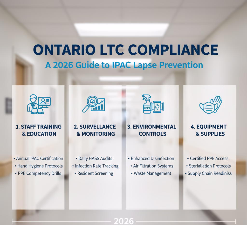 Ontario LTC Compliance: A 2026 Strategic Guide to IPAC Lapse Prevention 5 Ontario LTC Compliance A 2026 Guide to IPAC Lapse Prevention