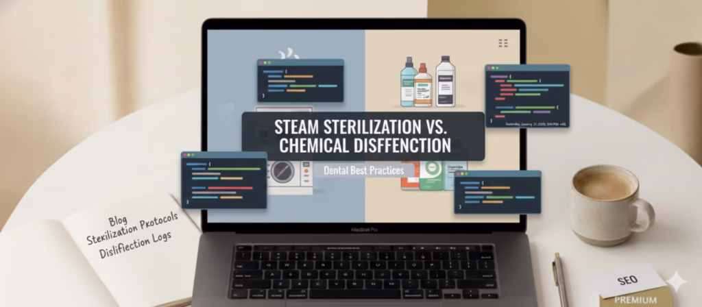 Steam Sterilization vs. Chemical Disinfection: Dental Best Practices 9 Steam Sterilization vs. Chemical Disinfection Dental Best Practices